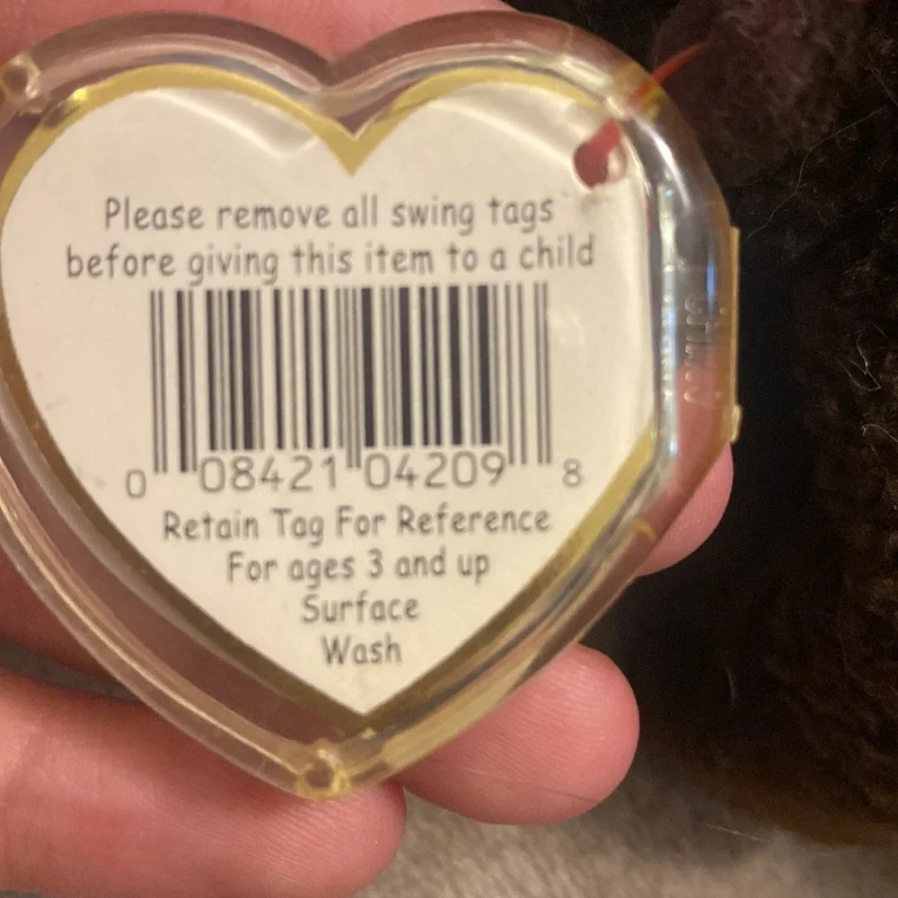 1998 original baby buffalo beanie baby - Picture 4 of 4